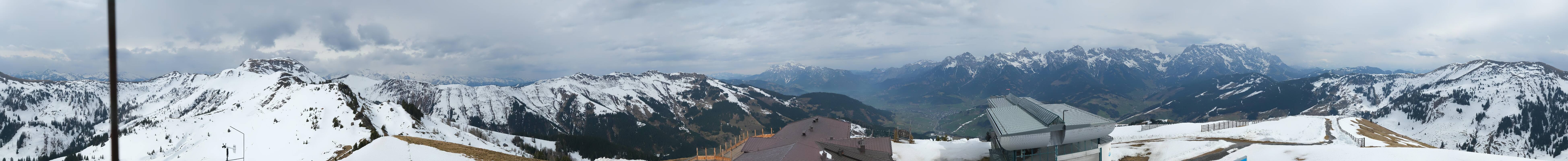 Archived image Webcam Panoramic view of Hochkönig