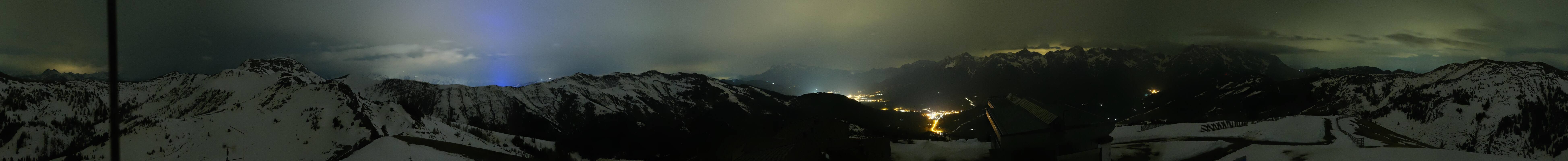 Archived image Webcam Panoramic view of Hochkönig