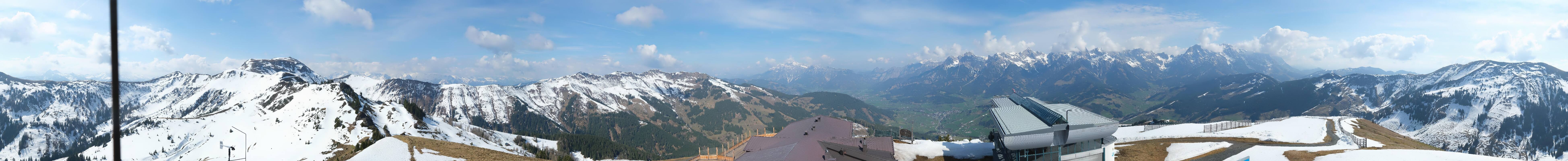 Archiv Foto Webcam Panorama vom Hochkönig