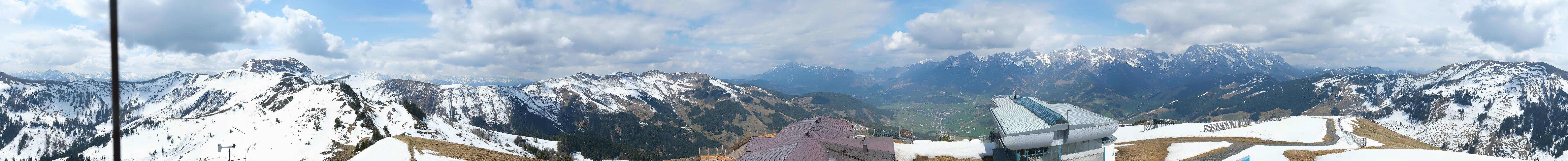 Archiv Foto Webcam Panorama vom Hochkönig
