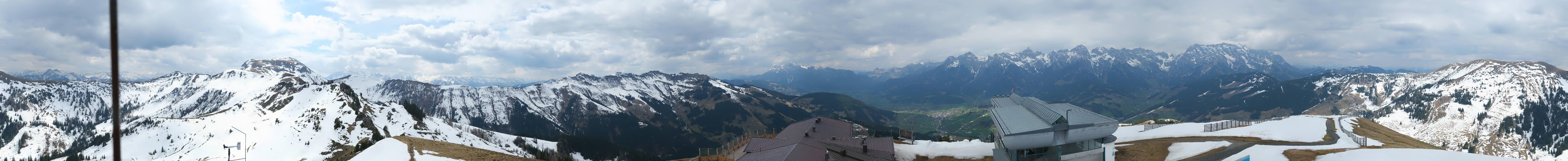 Archiv Foto Webcam Panorama vom Hochkönig