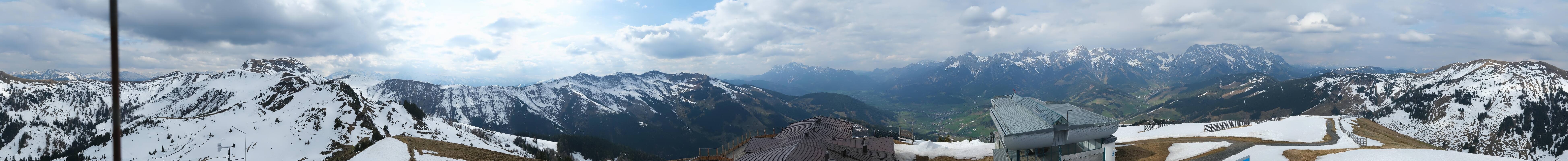 Archiv Foto Webcam Panorama vom Hochkönig
