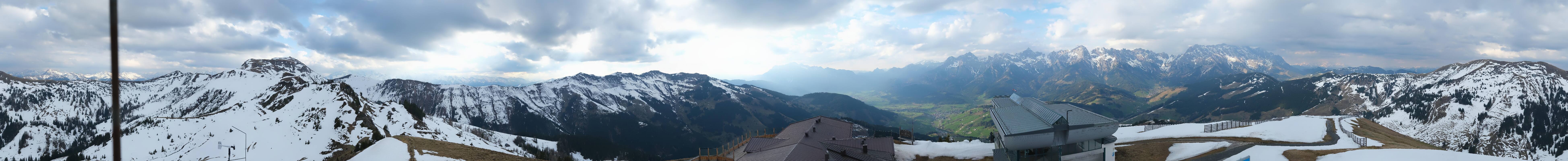 Archiv Foto Webcam Panorama vom Hochkönig