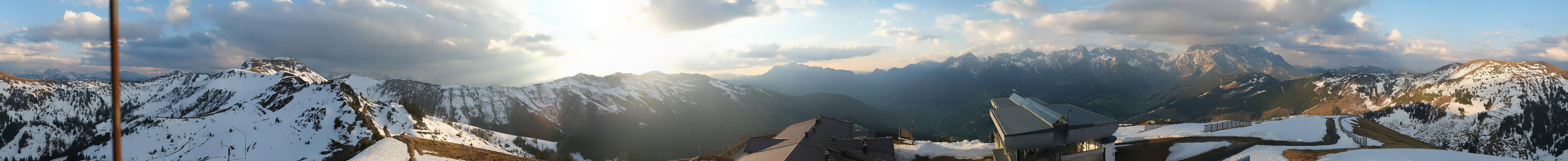 Archiv Foto Webcam Panorama vom Hochkönig
