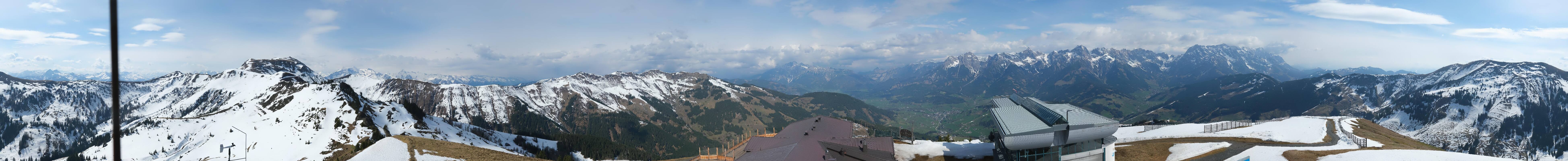 Archiv Foto Webcam Panorama vom Hochkönig