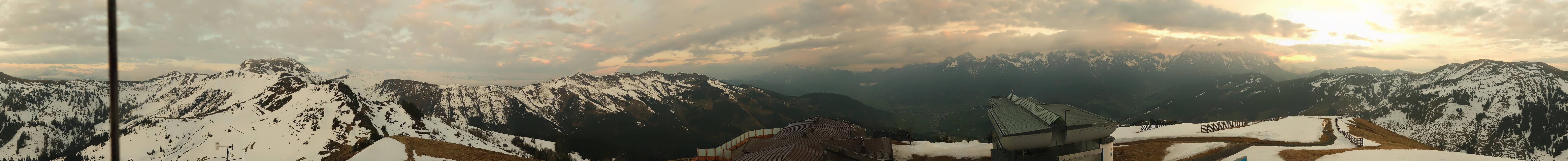 Archived image Webcam Panoramic view of Hochkönig