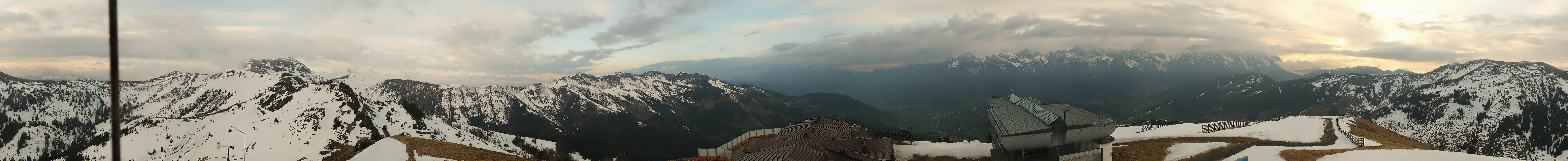 Archived image Webcam Panoramic view of Hochkönig
