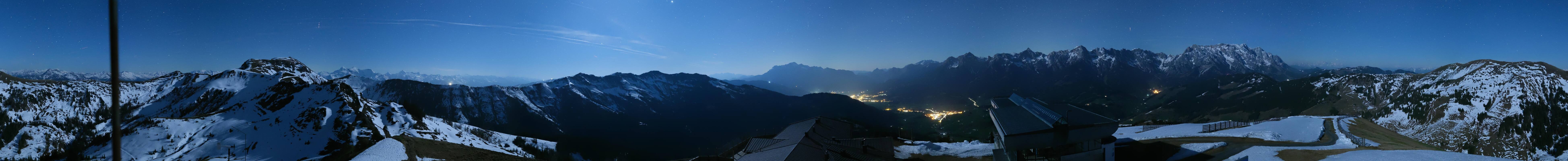 Archiv Foto Webcam Panorama vom Hochkönig