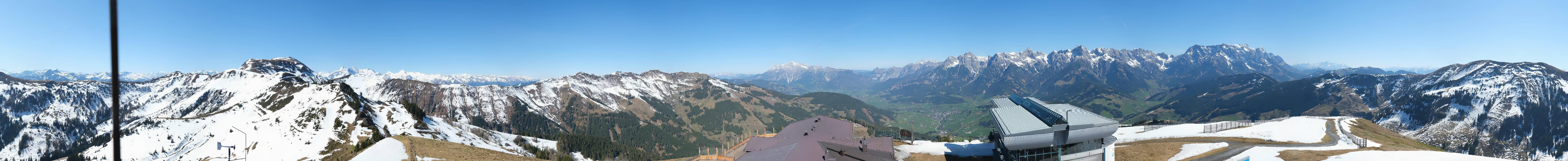 Archiv Foto Webcam Panorama vom Hochkönig