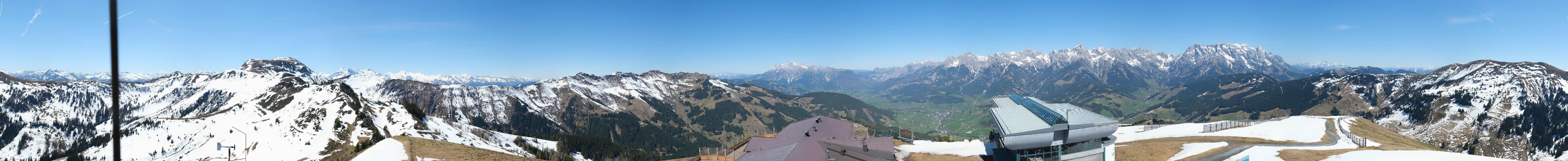 Archiv Foto Webcam Panorama vom Hochkönig