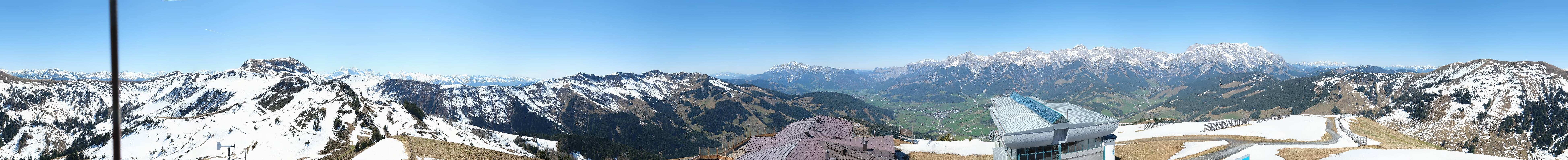 Archiv Foto Webcam Panorama vom Hochkönig
