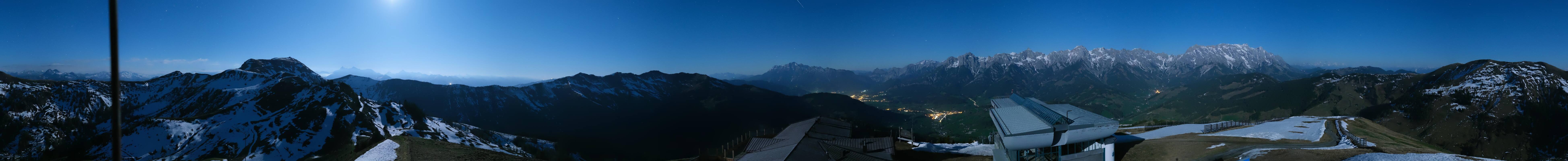 Archiv Foto Webcam Panorama vom Hochkönig