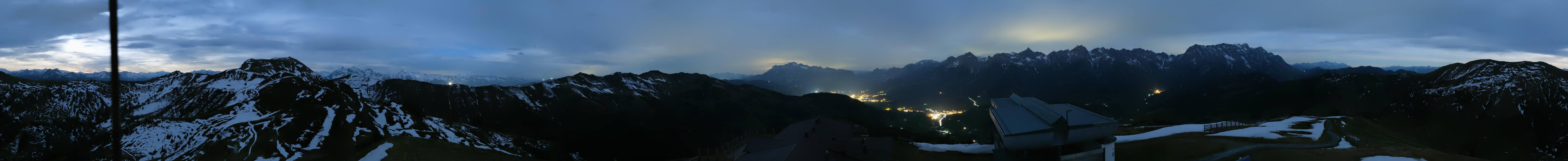 Archived image Webcam Panoramic view of Hochkönig