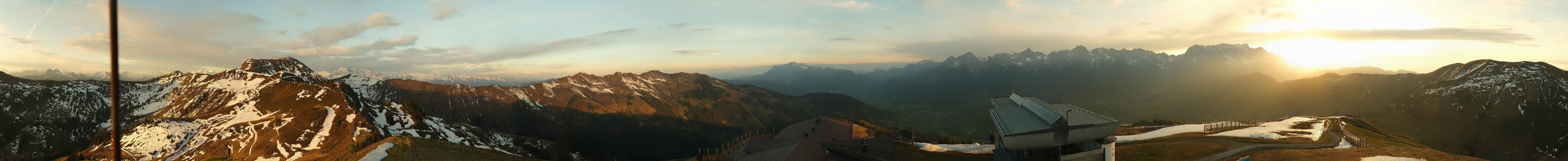 Archiv Foto Webcam Panorama vom Hochkönig