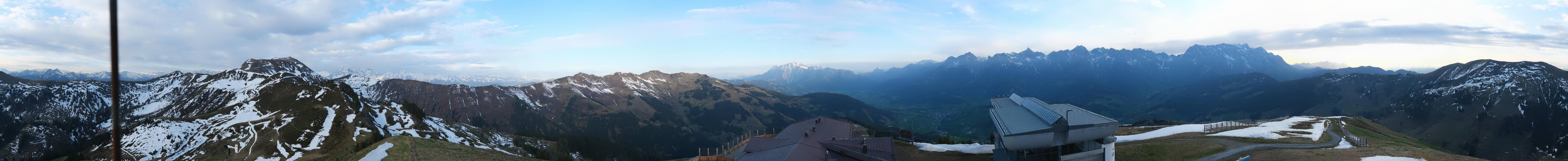 Archiv Foto Webcam Panorama vom Hochkönig