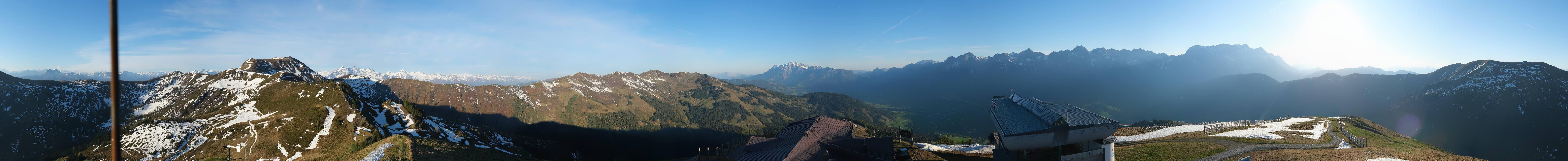 Archiv Foto Webcam Panorama vom Hochkönig