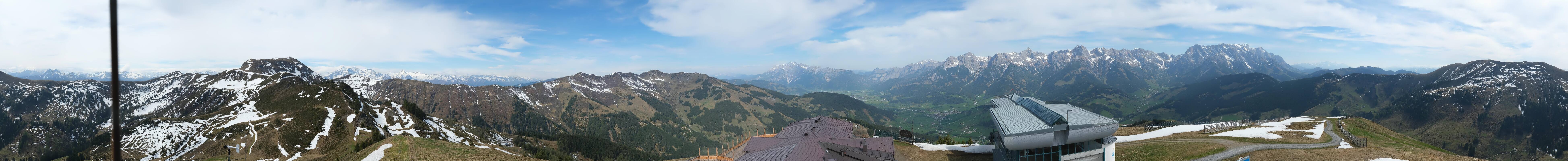 Archiv Foto Webcam Panorama vom Hochkönig