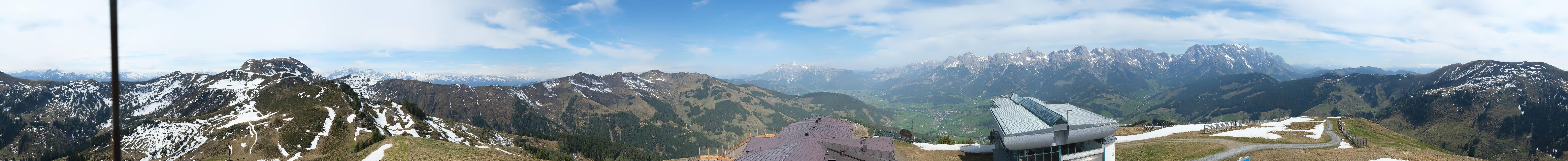 Archiv Foto Webcam Panorama vom Hochkönig