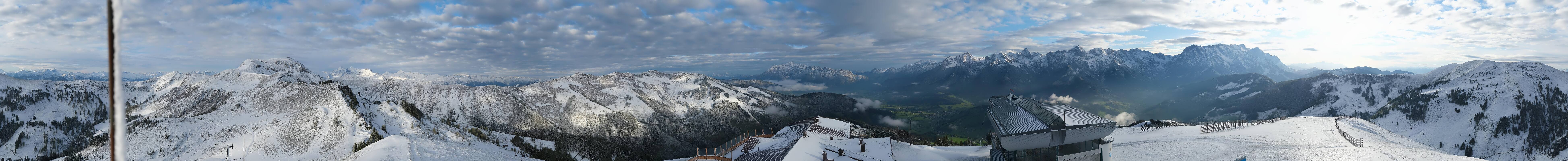 Archiv Foto Webcam Panorama vom Hochkönig
