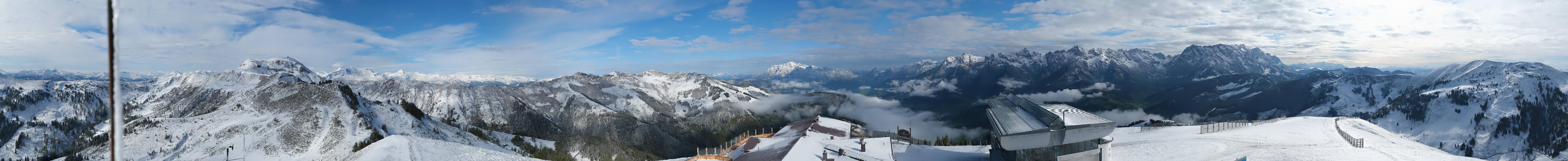 Archiv Foto Webcam Panorama vom Hochkönig