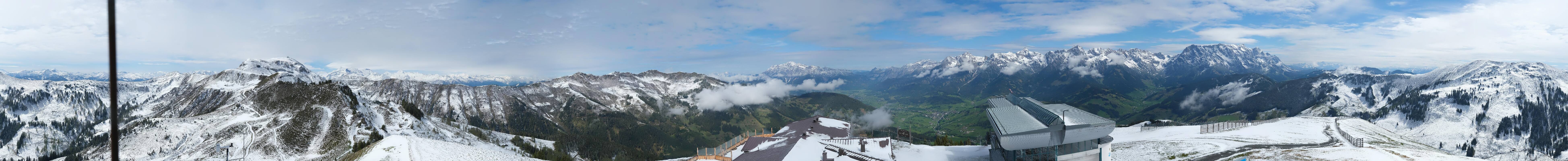 Archiv Foto Webcam Panorama vom Hochkönig