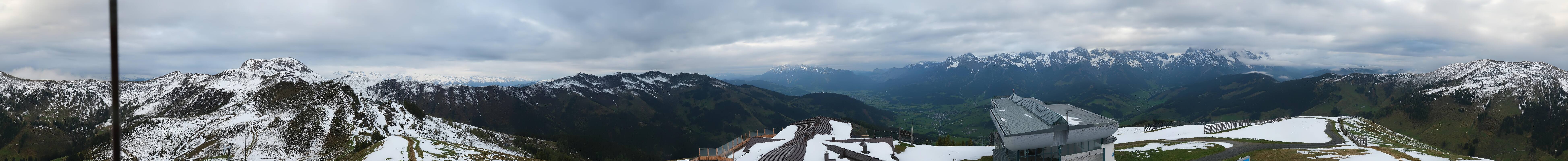 Archiv Foto Webcam Panorama vom Hochkönig