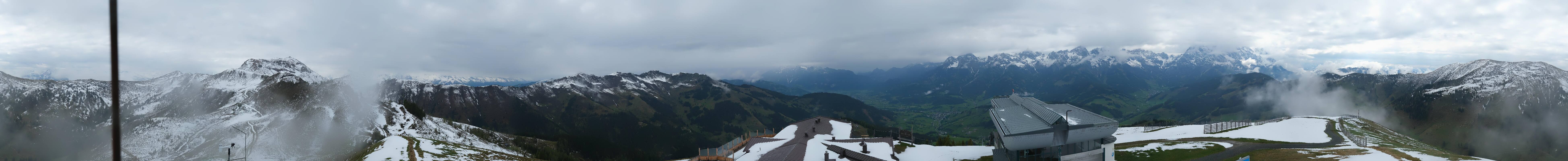 Archiv Foto Webcam Panorama vom Hochkönig