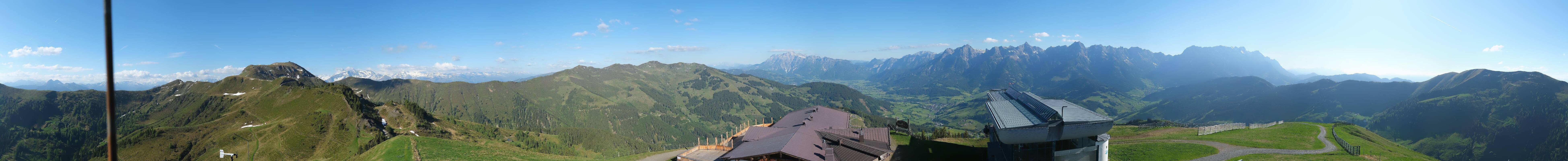 Archiv Foto Webcam Panorama vom Hochkönig