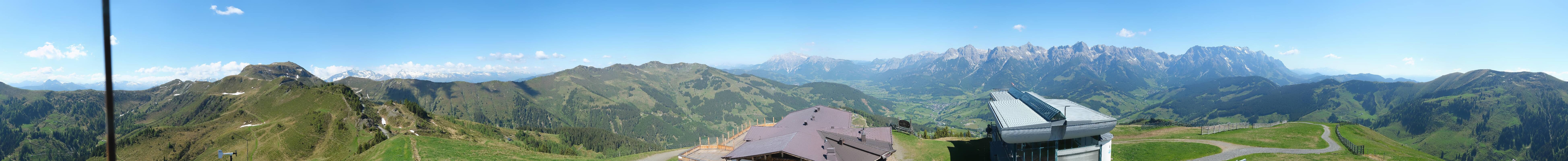 Archiv Foto Webcam Panorama vom Hochkönig