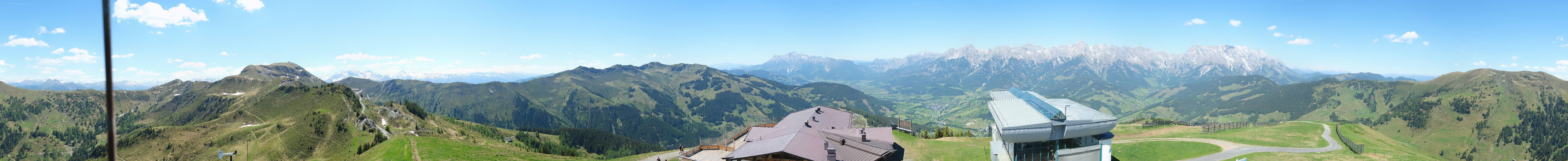 Archiv Foto Webcam Panorama vom Hochkönig