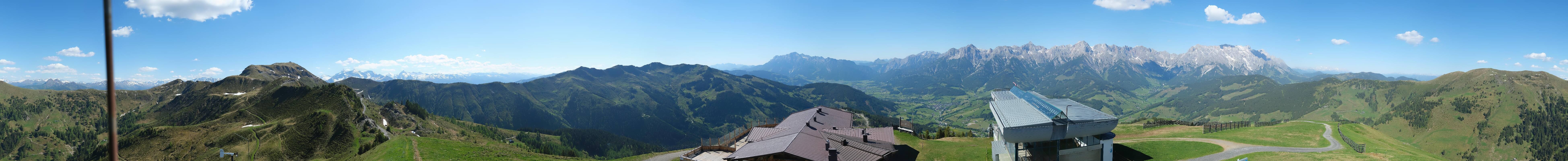 Archiv Foto Webcam Panorama vom Hochkönig