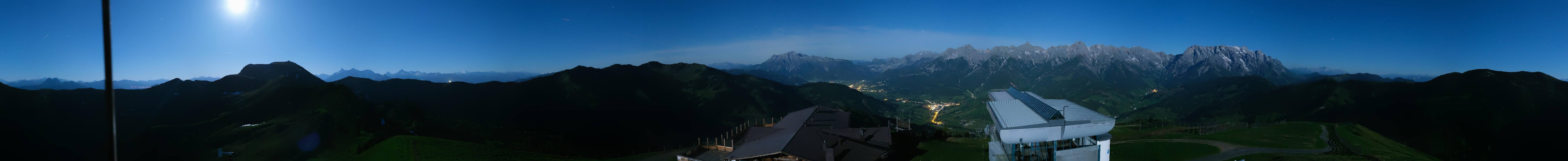 Archiv Foto Webcam Panorama vom Hochkönig