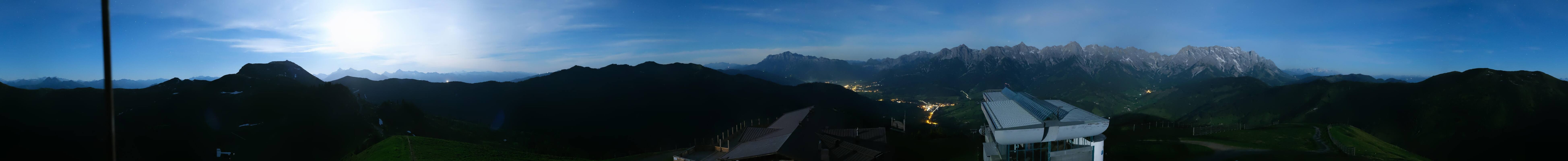 Archiv Foto Webcam Panorama vom Hochkönig