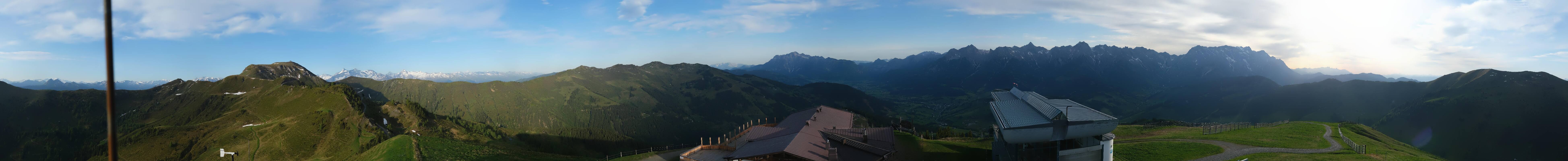 Archiv Foto Webcam Panorama vom Hochkönig