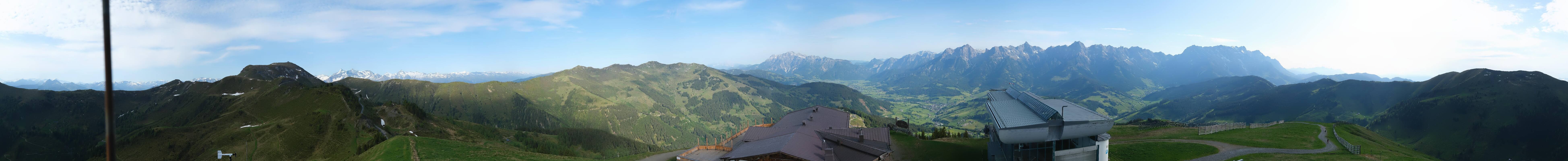 Archiv Foto Webcam Panorama vom Hochkönig