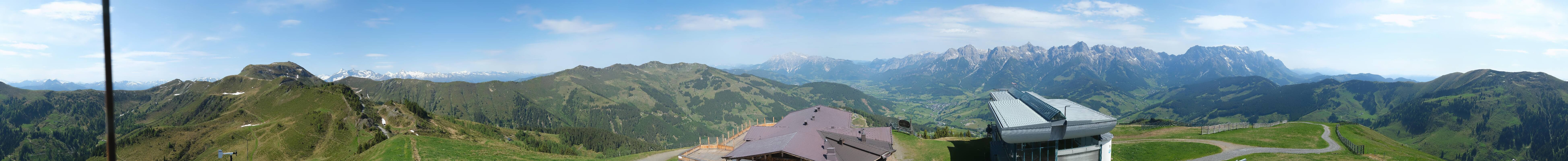 Archiv Foto Webcam Panorama vom Hochkönig