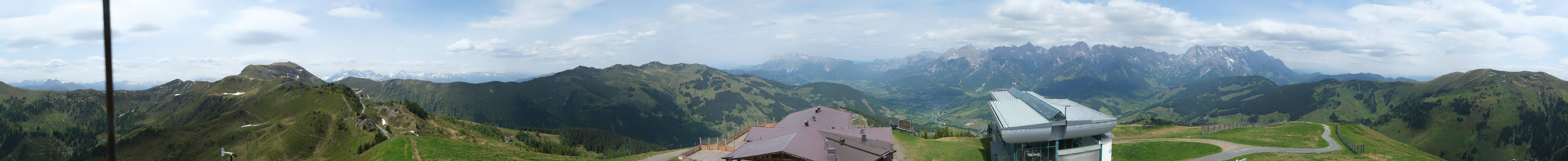 Archiv Foto Webcam Panorama vom Hochkönig