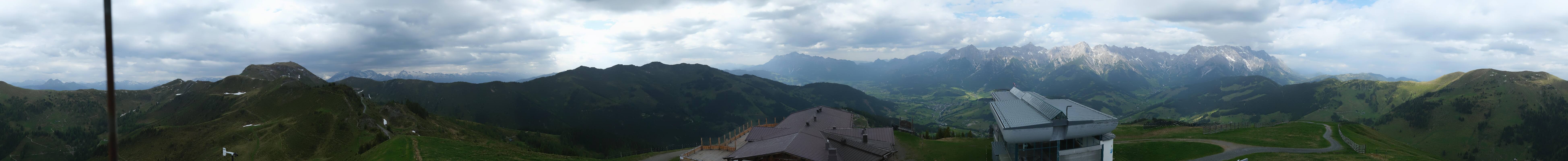 Archiv Foto Webcam Panorama vom Hochkönig
