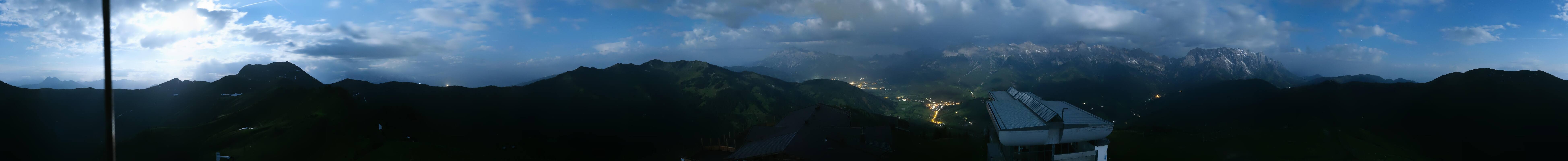 Archived image Webcam Panoramic view of Hochkönig