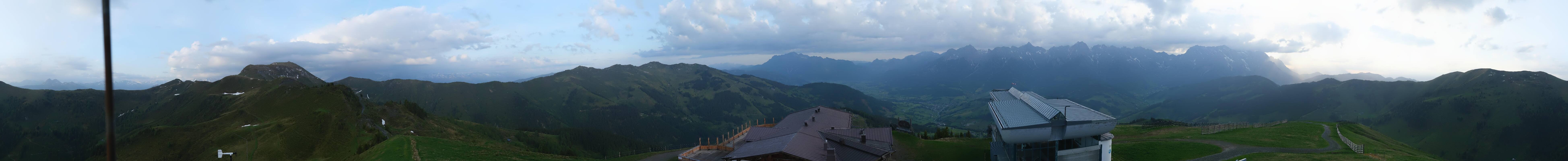 Archived image Webcam Panoramic view of Hochkönig