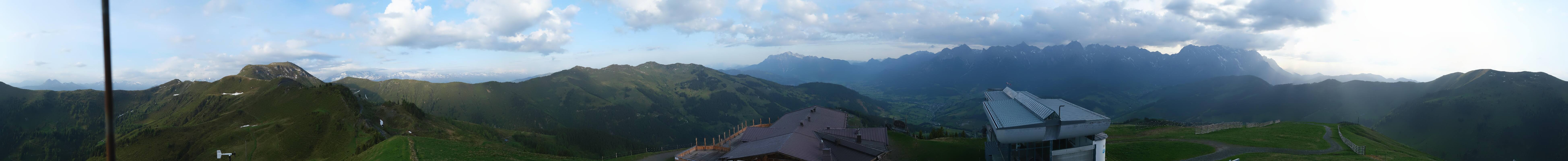 Archived image Webcam Panoramic view of Hochkönig