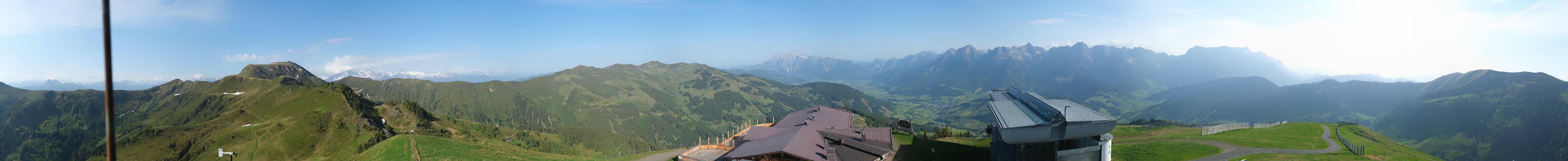 Archived image Webcam Panoramic view of Hochkönig