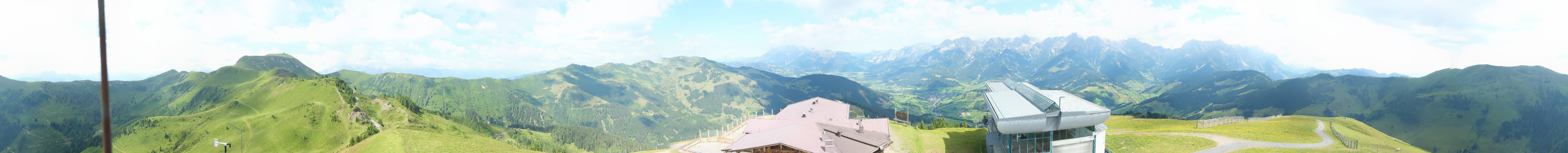 Archiv Foto Webcam Panorama vom Hochkönig