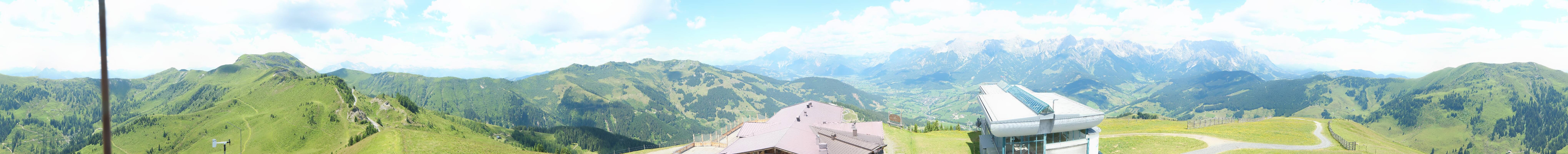 Archiv Foto Webcam Panorama vom Hochkönig