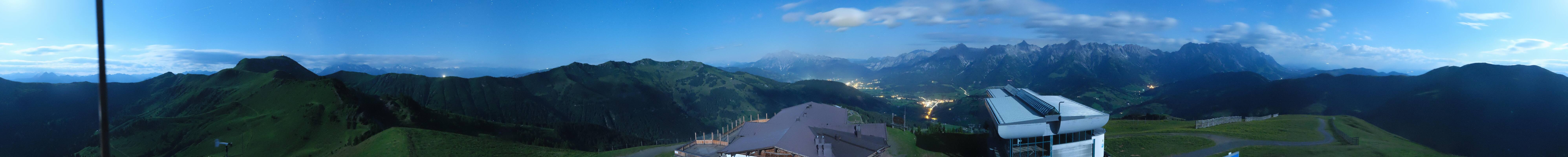 Archived image Webcam Panoramic view of Hochkönig