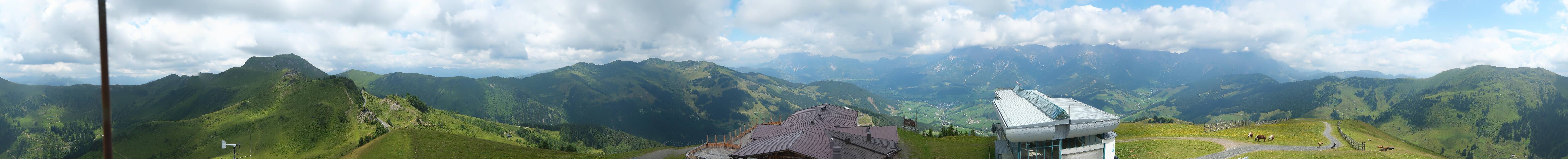 Archiv Foto Webcam Panorama vom Hochkönig