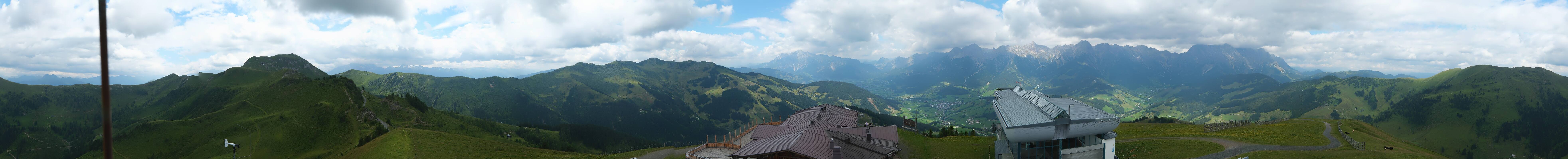 Archiv Foto Webcam Panorama vom Hochkönig