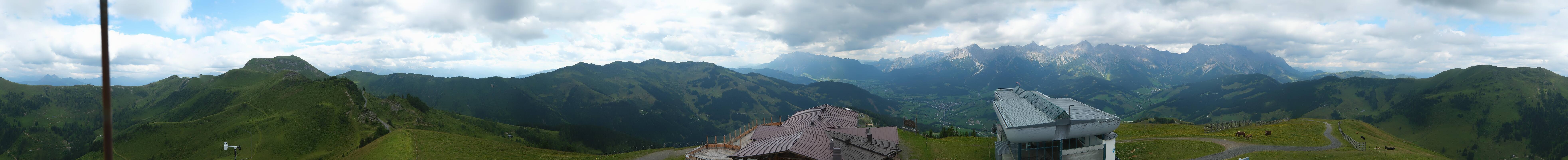 Archiv Foto Webcam Panorama vom Hochkönig