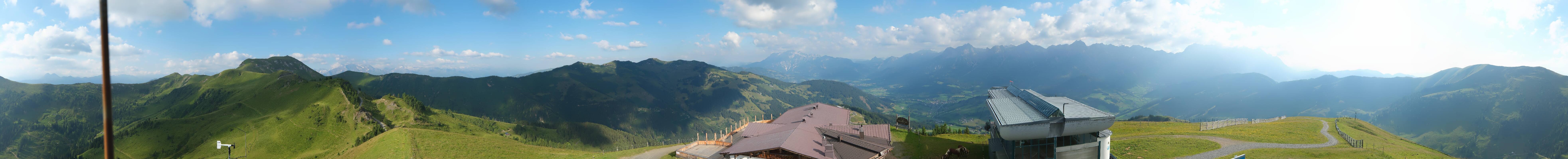Archived image Webcam Panoramic view of Hochkönig