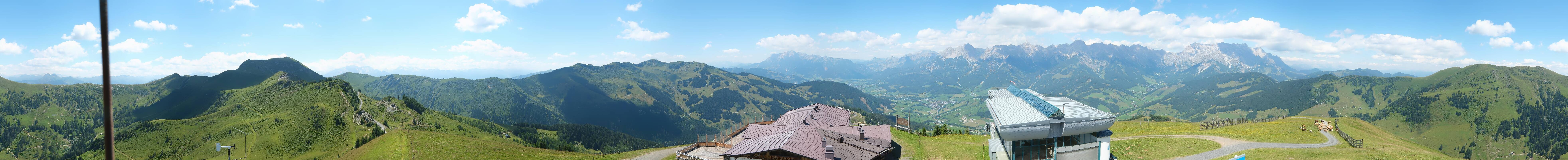 Archived image Webcam Panoramic view of Hochkönig